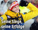 Thomas Morgenstern in Jubelpose