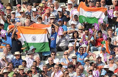 © Reuters/Philip Brown Indische Kricketfans