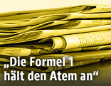 Zeitungsstapel