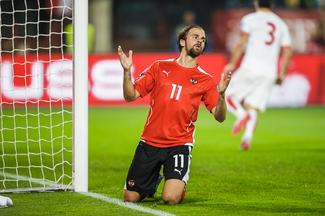 © ORF.at/Dominique Hammer Spielszene von Österreich - Montenegro