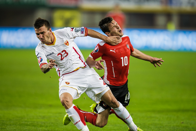 © ORF.at/Dominique Hammer Spielszene von Österreich - Montenegro