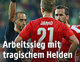 Rote Karte f&uuml;r Marc Janko