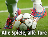 Beine und Ball