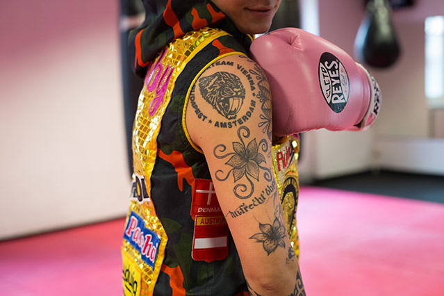 © ORF.at/Zita Köver Boxerin Eva Voraberger beim Training