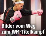 Boxerin Eva Voraberger beim Training