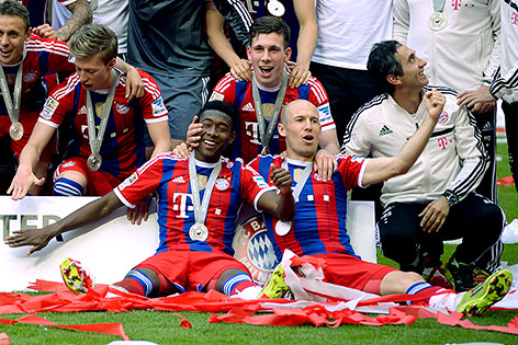© GEPA/Martin Sekanina David Alaba mit Medaille jubelnd