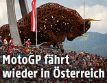Fantribüne auf dem Red Bull Ring in Spielberg