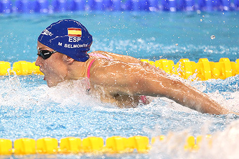 Spanische Schwimmerin Mireya Belmonte Garcia