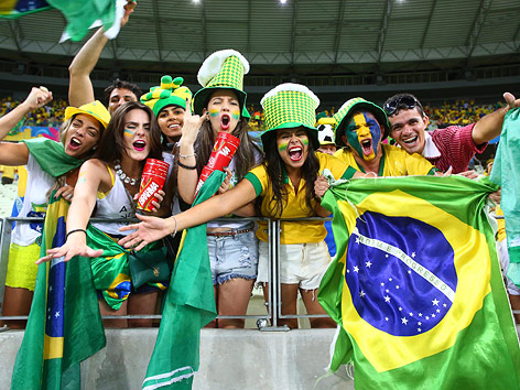 Brasilien-Fans