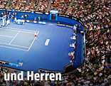 Centre Court in der Rod Laver Arena