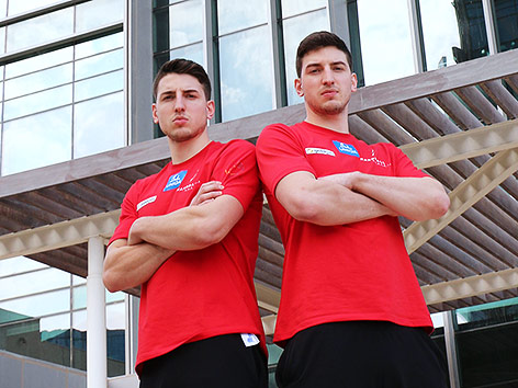 ÖHB-Spieler Maximilian und Alexander Hermann