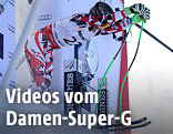Anna Fenninger beim Start in den WM-Super-G