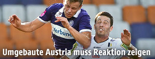 Marco Meilinger (Austria Wien) und Andreas Lienhart (Altach)