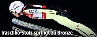 Sprung von Daniela Iraschko-Stolz