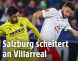 Szene aus dem Spiel Salzburg - Villarreal