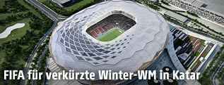 Rendering des Qatar Foundation Stadium
