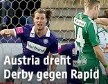 Jubel von Austrias Lukas Rotpuller