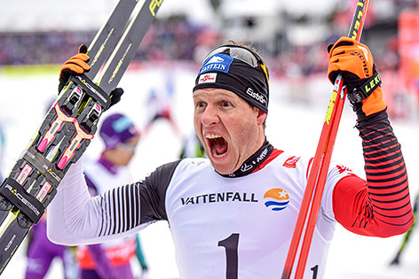 © GEPA/Oliver Lerch Bernhard Gruber jubelt