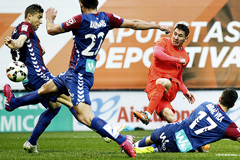 © APA/EPA/Javier Etxezarreta Leo Messi (Barcelona)