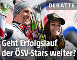 Marcel Hirscher und Anna Fenninger