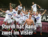 Jubel von Sturm-Spielern