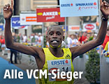 Der kenianische Marathonläufer Henry Sugut