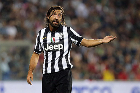 © APA/EPA/Elisabetta Baracchi Andrea Pirlo (Juventus)
