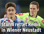 Reinhold Ranftl (Wr. Neustadt) und Andreas Pfingstner (Sturm)