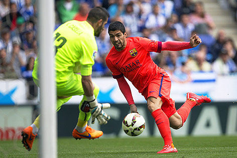 © APA/EPA/Alejandro Garcia Barcelonas Luis Suarez