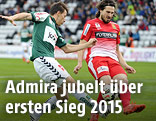 Spielszene Admira - Ried