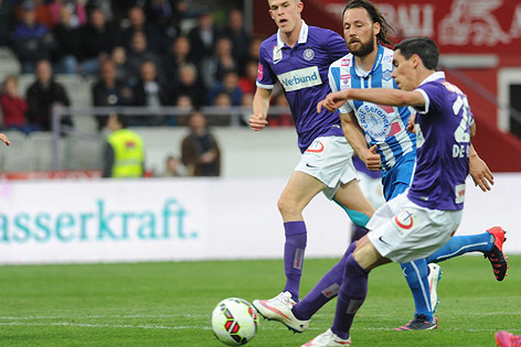 © APA/Herbert Pfarrhofer Spielszene Austria Wien - SC Wiener Neustadt