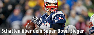 New-England-Patriots-Quarterback Tom Brady im AFCChampionship gegen die Indianapolis Colts