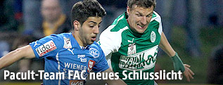 Martin Demic (FAC) und Alois Hoeller (Mattersburg)