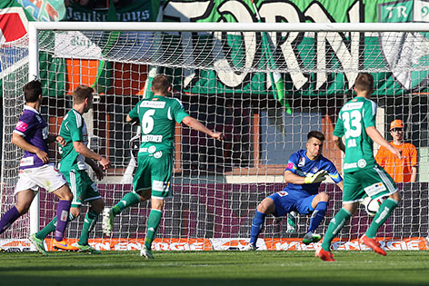 Mario Sonnleitner (Rapid) trifft