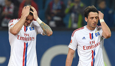 © APA/dpa/Marcus Brandt Pierre-Michel Lasogga und Gojko Kacar