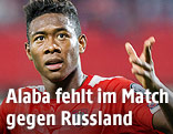 David Alaba im &Ouml;FB-Dress