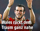 Gareth Bale jubelt