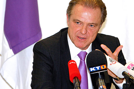 © GEPA/Wolfgang Jannach Peter Svetits (Präsident SV Austria Klagenfurt)