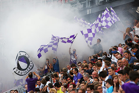 © GEPA/Matic Klansek Fans von Austria Klagenfurt