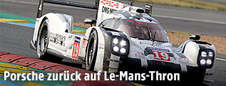 Porsche 919 Hybrid von Nico Hülkenberg, Earl Bamber und Nick Tandy in Le Mans