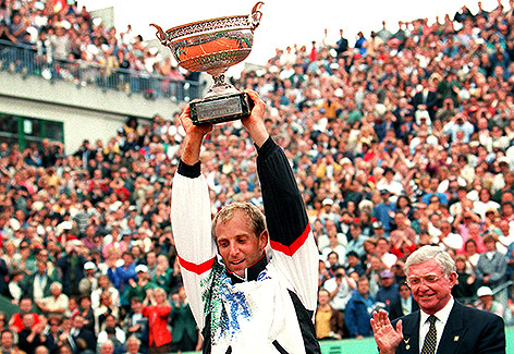 © GEPA/Ingrid Gerencser Thomas Muster in Paris 1995