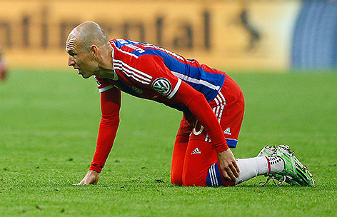 © AP/Matthias Schrader Arjen Robben