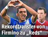 Roberto Firmino im Hoffenheim-Dress