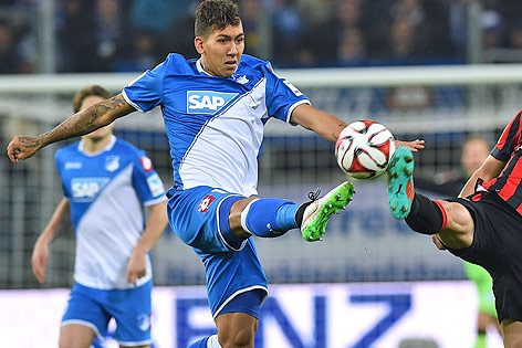 © GEPA/Witters/Thorsten Wagner Roberto Firmino im Hoffenheim-Dress