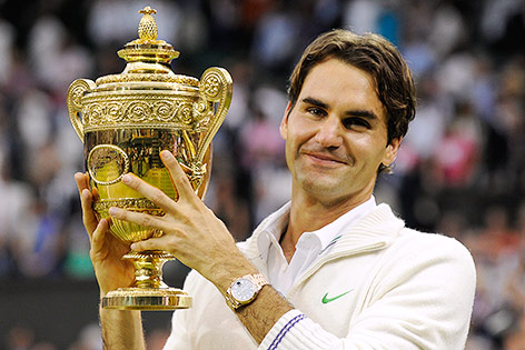 © picturedesk.com/EPA/Gerry Penny Roger Federer, 2012