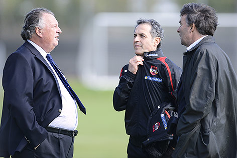 Alfred Ludwig, Marcel Koller und Willi Ruttensteiner