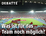 Fans im Ernst-Happel-Stadion