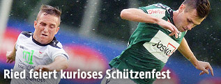 Daniel Heissenberger (SVI) und Denis Streker (Ried)