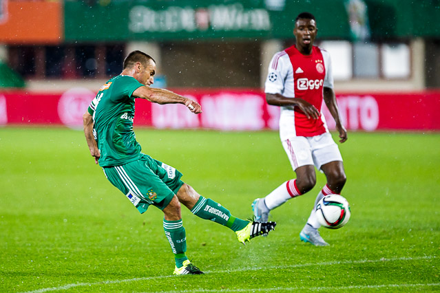 © ORF.at/Christian Öser Szene aus dem Spiel Rapid Wien gegen Ajax Amsterdam
