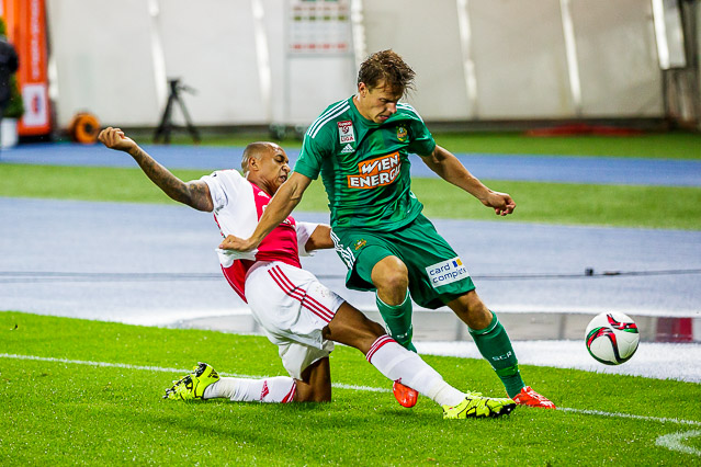 © ORF.at/Christian Öser Szene aus dem Spiel Rapid Wien gegen Ajax Amsterdam